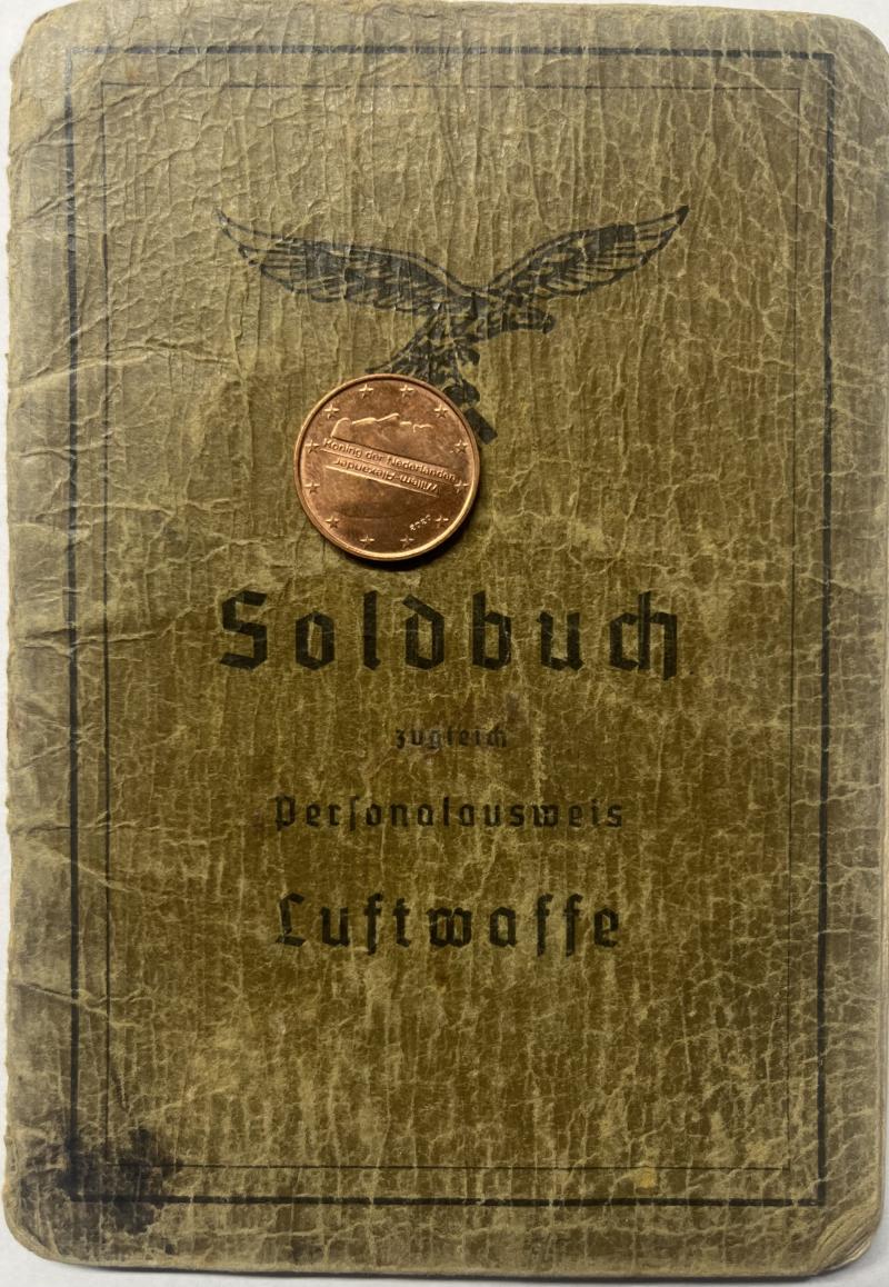 Soldbuch - Luftwaffe - Aufkl.Gruppe 31 / 