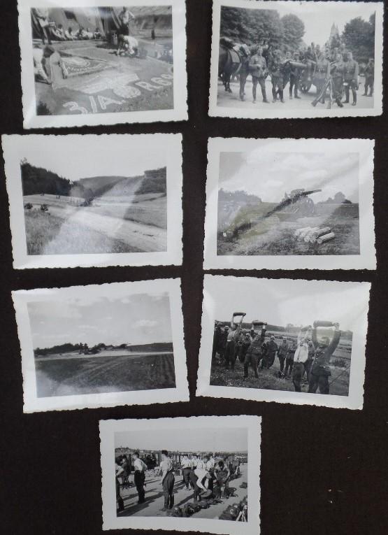 Small photolot Art.Rgt.69 -Mannheim