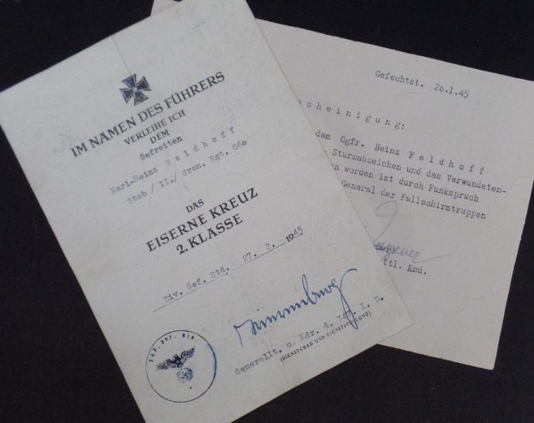 Single award document - EK II - K II award document of 