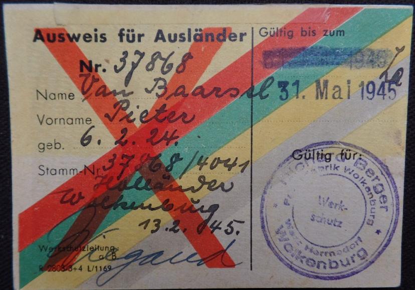 I.D. card - Dutchmann - Wolkenburg