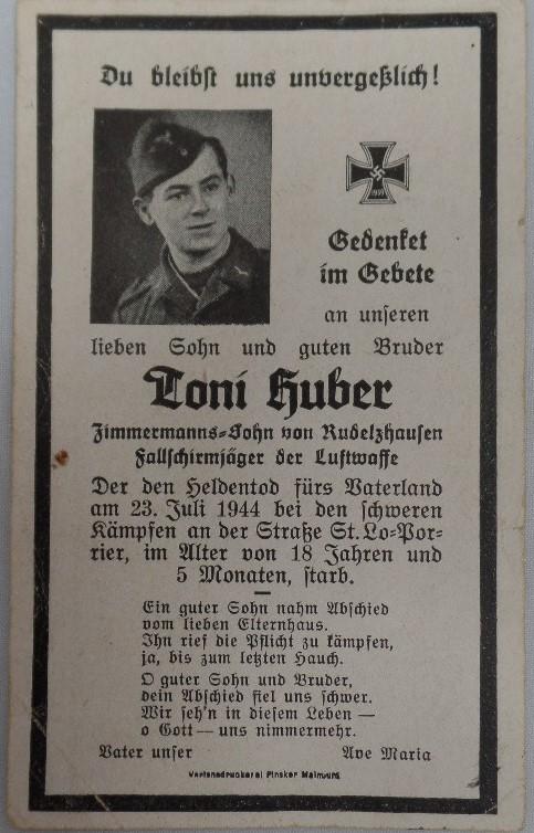 Deathcard - Luftwaffe -  