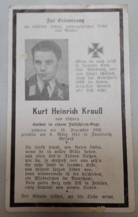 Deathcard - Luftwaffe -  