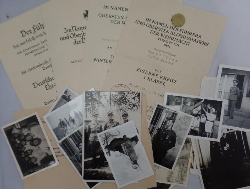Citation grouping WH (Heer) - 113./271.Inf.Div.- Normandy - Löffler