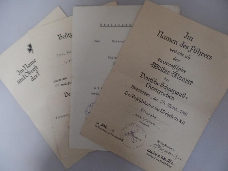 Citation grouping -  WH (Heer) - 60.Inf.Div.(mot) - Maurer