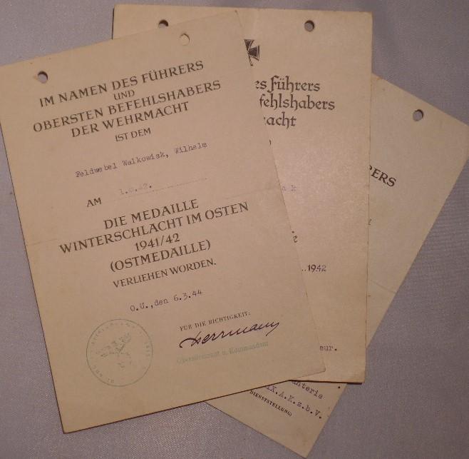 Citation grouping -  WH (Heer) - 163.Inf.Div. - Walkowiak