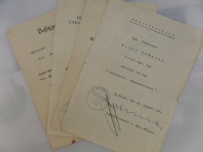 Citation grouping -  WH (Heer) - 126.Inf.Div. - Schäsler