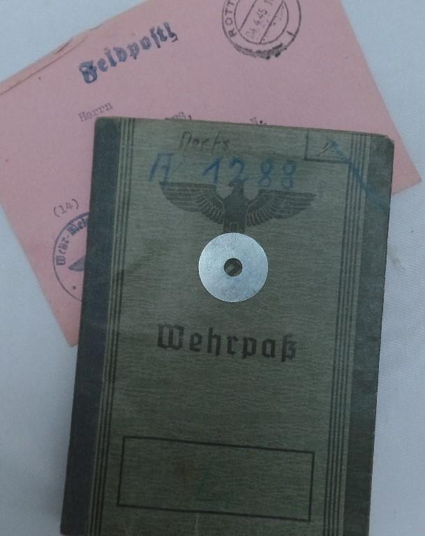 Wehrpaß Luftwaffe - Nachschubleitstelle der Luftwaffe Bengasi - Africa - Dorfs