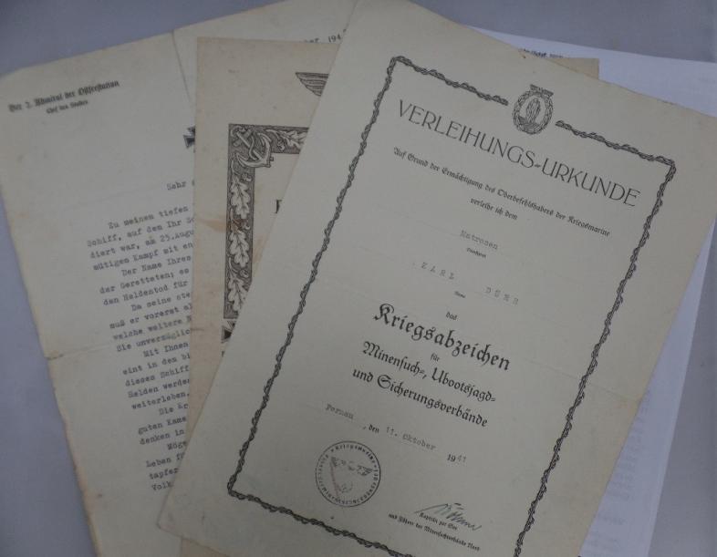 Citation grouping - KM - Minenschiff 