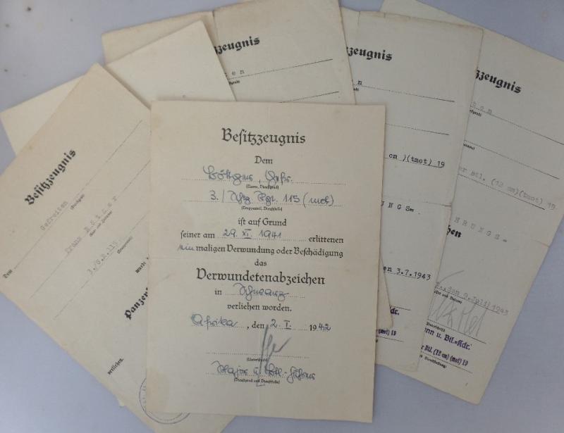 Citation grouping - WH (Heer) - 15 Pz.Div./ schw.Gr.Werfer Btl.(12 cm.) (mot.) - Africa -  Rötger