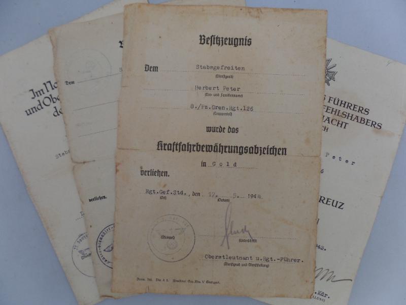 Citation grouping -  WH (Heer) - 23.Pz.Div. - Peter