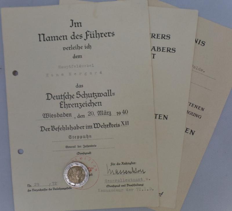 Citation grouping -  WH (Heer) - 72.Inf.Div./253.Inf.Div. -  Mergard