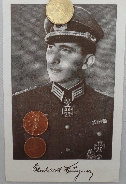 Postcard picture with signature WH (Heer) - 11.Pz.Div. - Münzner