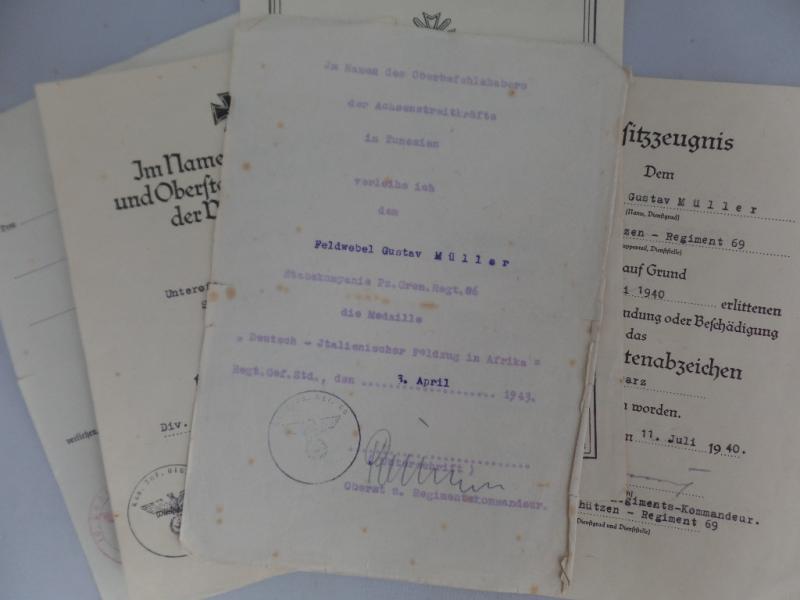 Citation grouping - WH (Heer) - 267.Inf.Div. - Müller