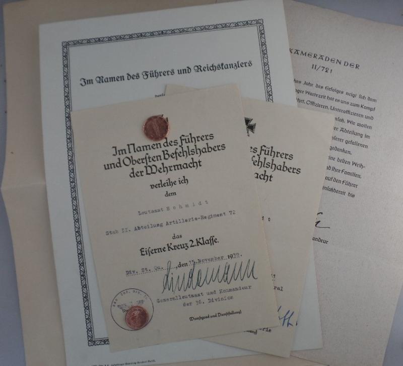 Citation grouping -  WH (Heer) - 36.Inf.Div. - Schmidt