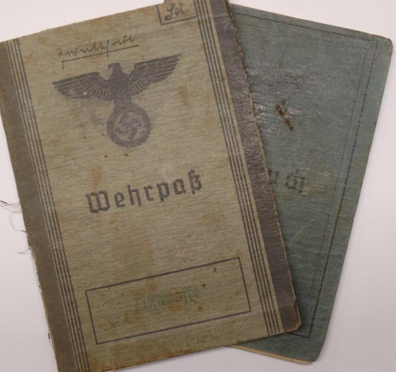 Soldbuch/Wehrpass - Luftwaffe - Flak - Africa/Italy - Seidel