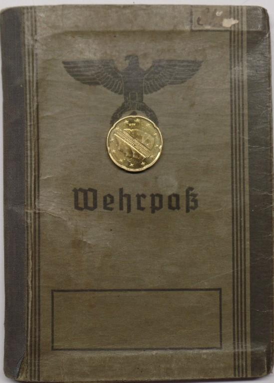 Wehrpass WH (Heer) - 282.Inf.Div. - Steinbach