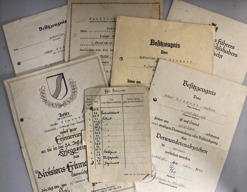 Citation grouping -  WH (Heer) -  34.Inf.Div. - Brenner