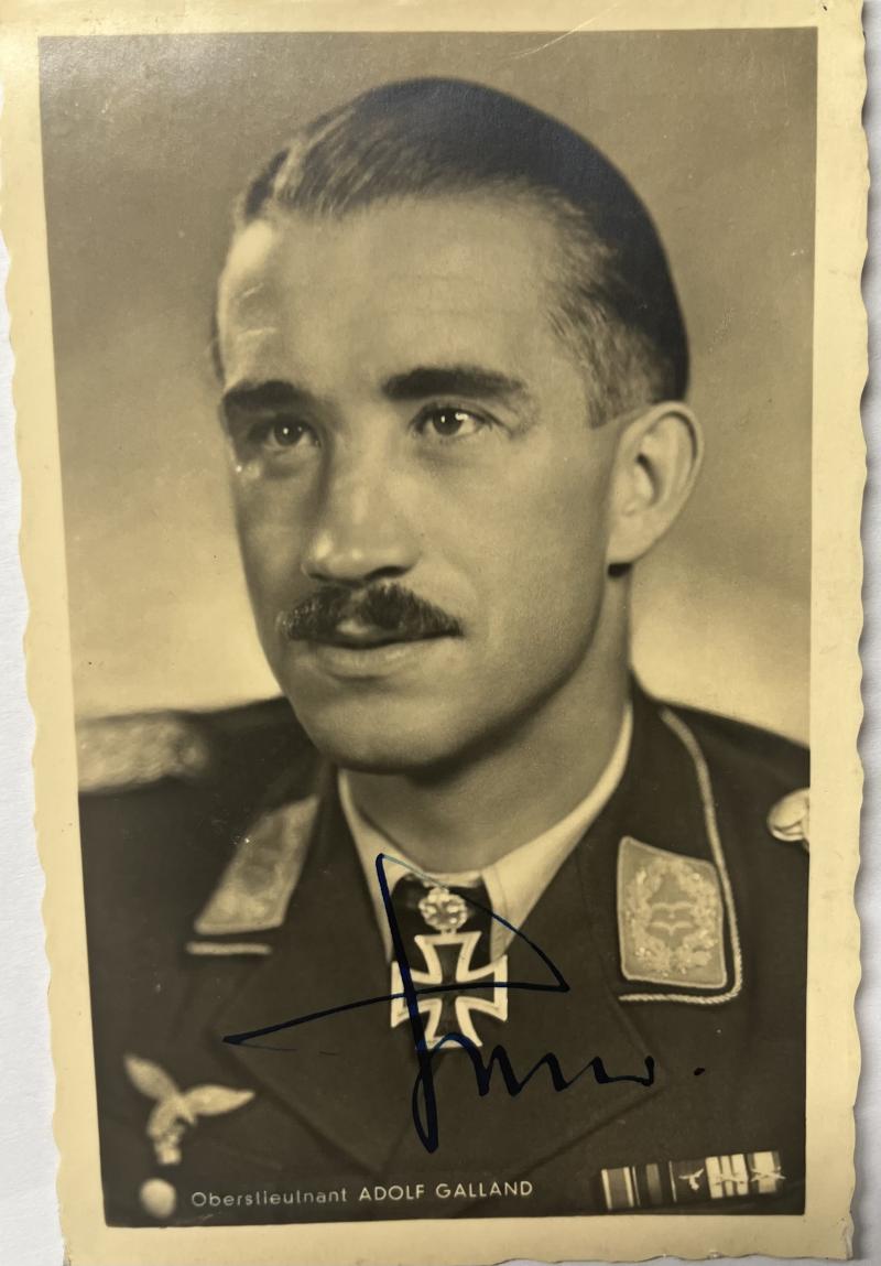 Hoffmann postcard - Brill. recipient - Galland
