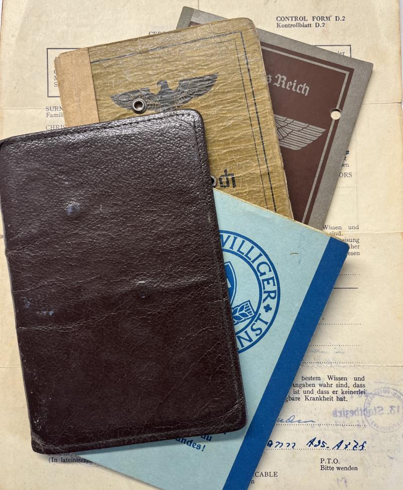 Soldbuch/ FAD I.D. - WH (Heer) -  56.Inf.Div. - Macher