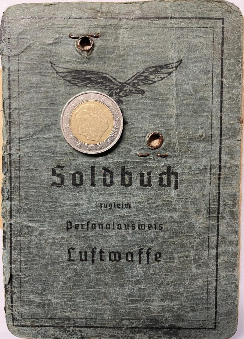 Soldbuch - Luftwaffe - VIII.Fliegerkorps - Koitka