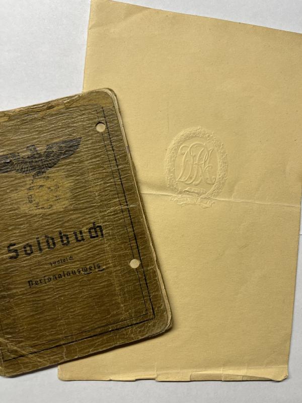 Soldbuch - WH (Heer) - Schw.Granat Werfer Btl.10 - Hies