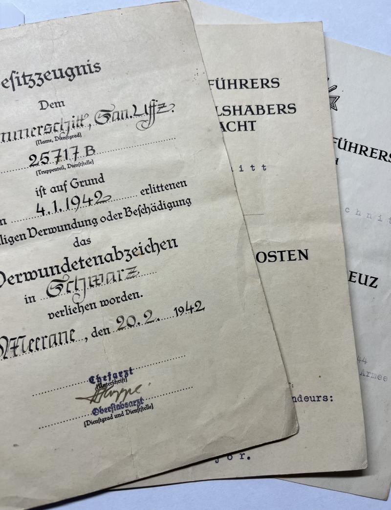 Citation  grouping WH (Heer) - 36.Inf.Div. - Zimmerschitt