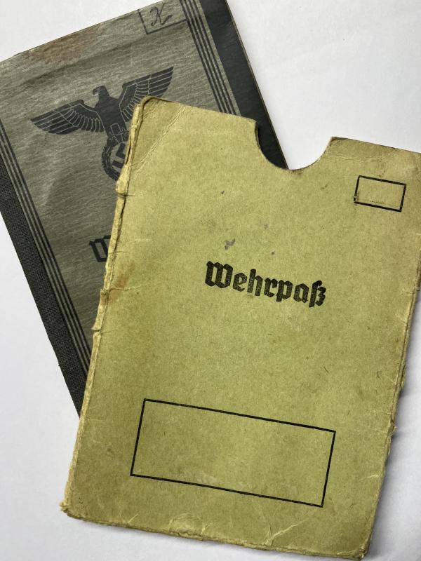 Wehrpass -  WH (Heer) - 183.Inf.Div. -  Kaüfmann