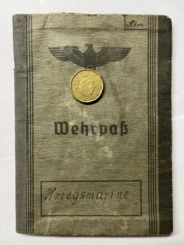 Wehrpass - KM  - Aengenheister