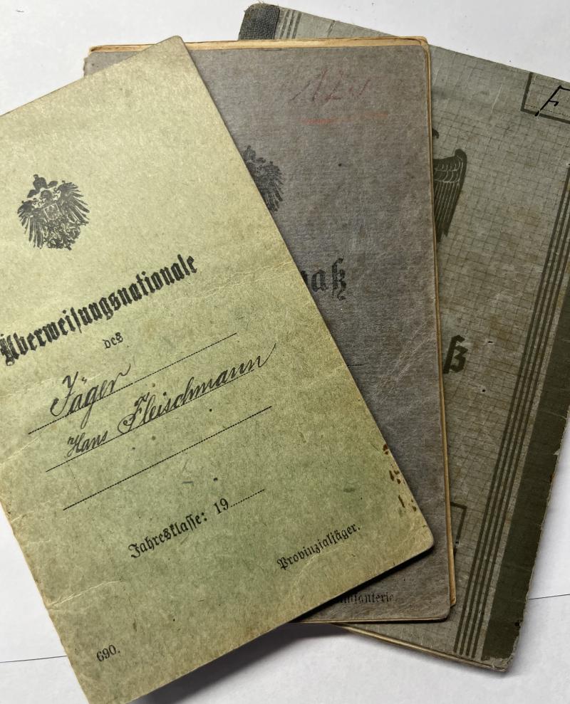 Wehrpass grouping -  WH (Heer) -  Eisenbahn Pionier - Fleischmann