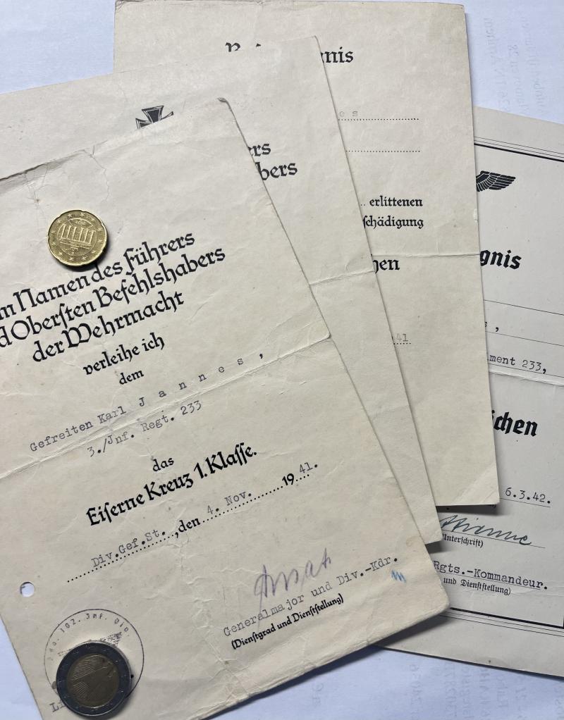 Citation grouping -  WH (Heer) - 102.Inf.Div. - Jannes