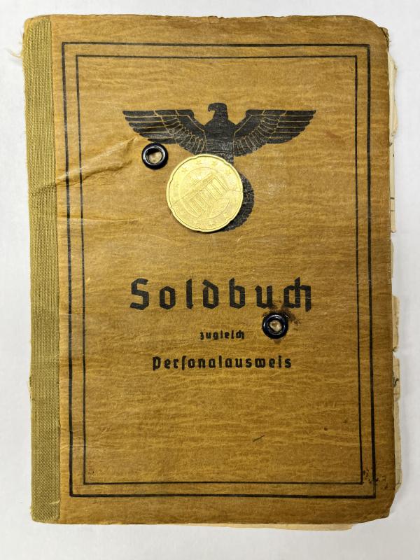 Soldbuch - WH (Heer) - Fest.Inf.Batl.1428 - - Pölsterl