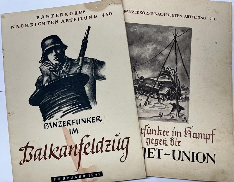 Panzerkorps Nachrichten Abt.440 / XXXX (40)  Armeekorps - unit books - 1941