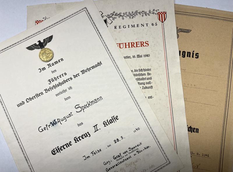 Citation grouping - Heer - 22.Luft Lande Inf.Div. - Speckmann