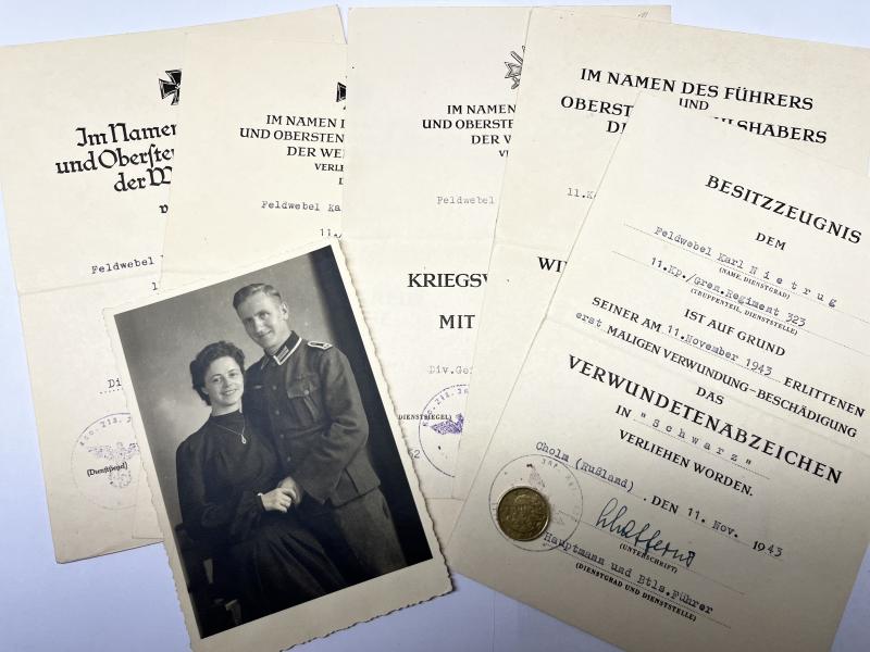 Citation grouping -  WH (Heer) - 218.Inf.Div. - Nietrug