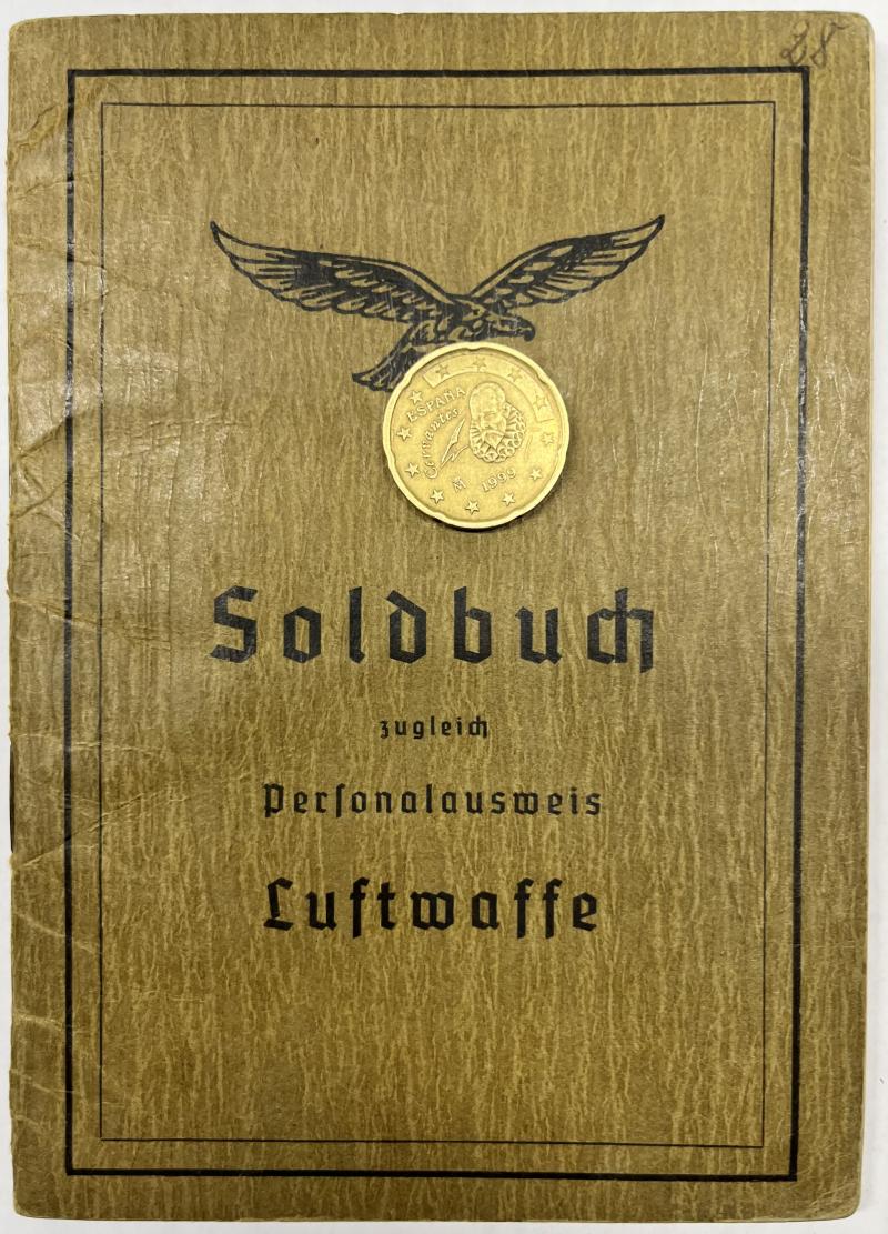 Soldbuch - RAD / Luftwaffe - Mersinger