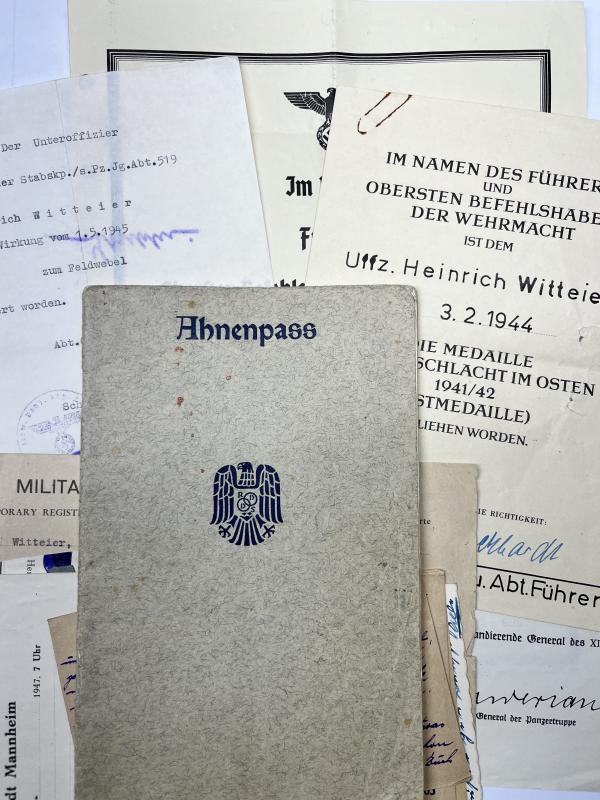 Citation grouping - WH (Heer) - 263.Inf.Div./246.V.G.D. - Witteier