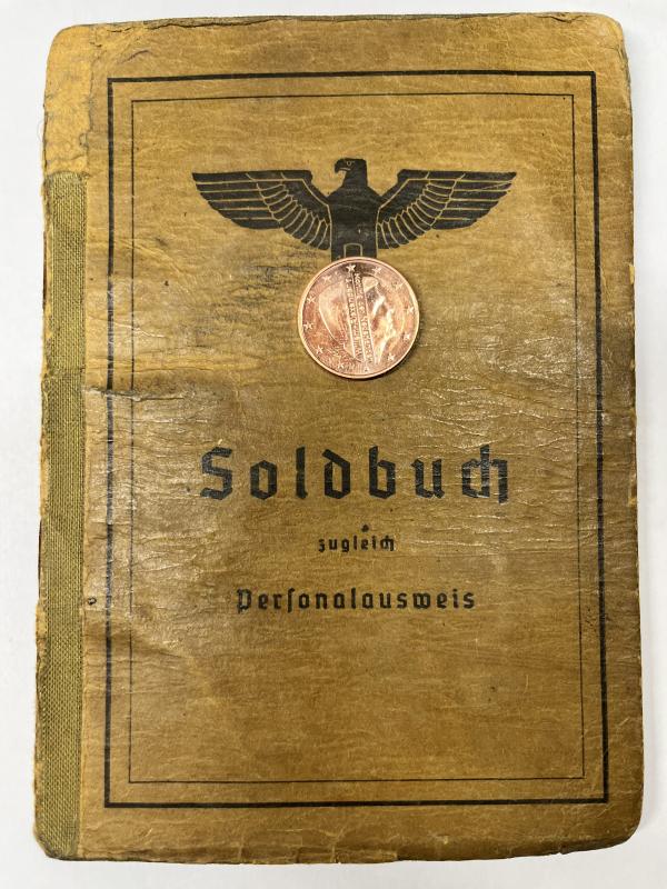 Soldbuch  WH (Heer) -  Gren.Ers.u.Ausb.Btl.367 - Fuhlrott