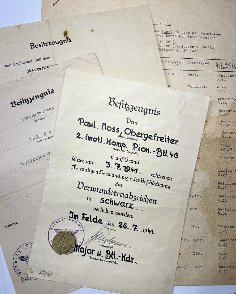 Citation grouping -  WH (Heer) - 46.Inf.Div. - Noss