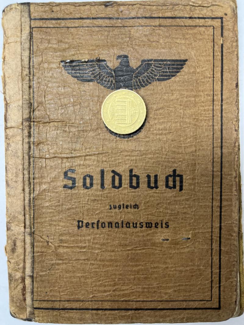 Soldbuch  WH (Heer) - 712.Inf.Div. - Bauschbach