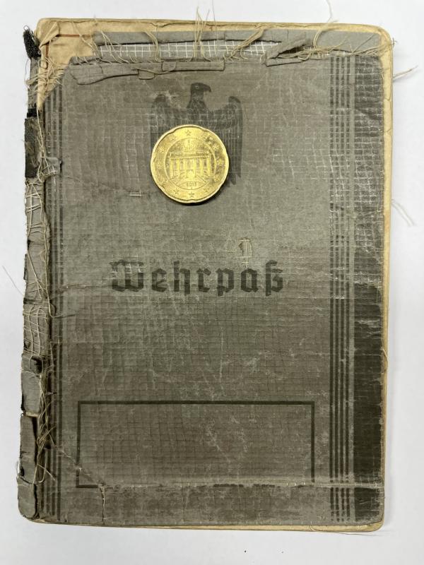 Wehrpass -  WH (Heer) -  265.Inf.Div. - Klauss