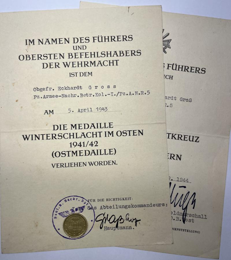 Citation set -  WH (Heer) - 5.Pz.Armee
