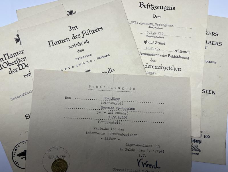 Citation grouping -  WH (Heer) -  101.(le.) Inf.Div. - Springmann