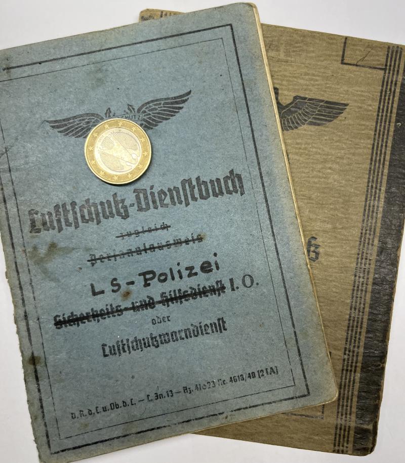Wehrpass and Dienstbuch -
