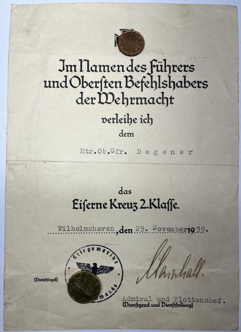 Citation - KM - 1939 - Degener