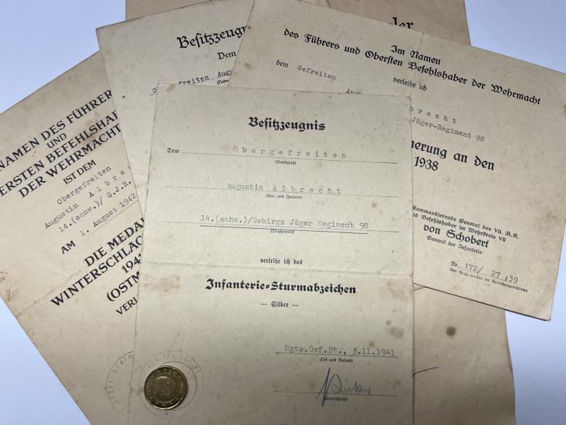 Citation grouping - WH (Heer) - 1.Geb.Div. - Albrecht