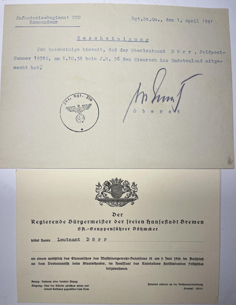 Citation grouping  -  WH (Heer) - Flak Bt.52 -  Dörr