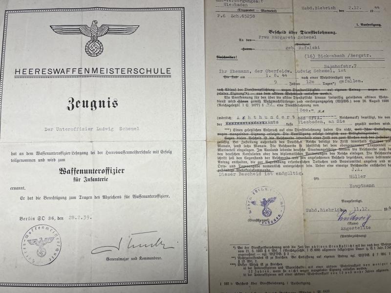 Citation grouping -  WH (Heer) -  72.Inf..Div. - Schemel