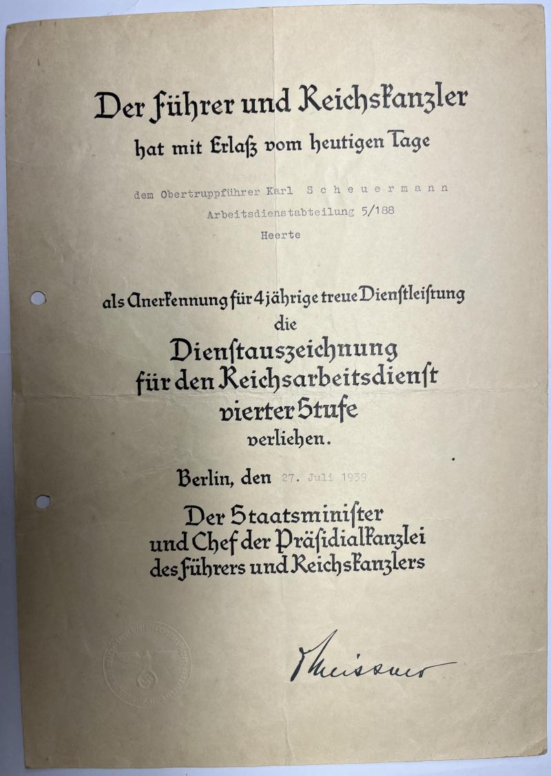 Citation grouping -  WH (Heer) - 295.Inf.Div. - Scheuermann