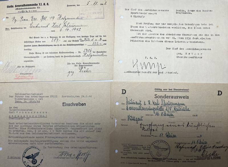 Citation grouping -  WH (Heer) - 295.Inf.Div. - Scheuermann