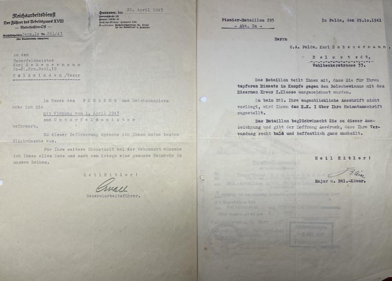 Citation grouping -  WH (Heer) - 295.Inf.Div. - Scheuermann